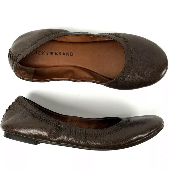 Lucky Brand Shoes - Lucky Brand 7 Emmie ballet flat Tobacco leather